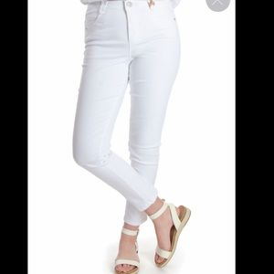Democracy “Ab”solution White Jeans